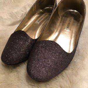 Steve Madden glittery flats